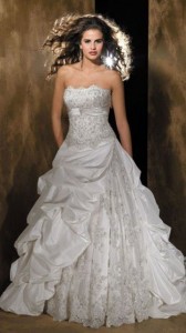 Color: Ivory/Cafe/Silver Size: 12 Price: $1,420.00 (originally) Discount Price: $710.00 